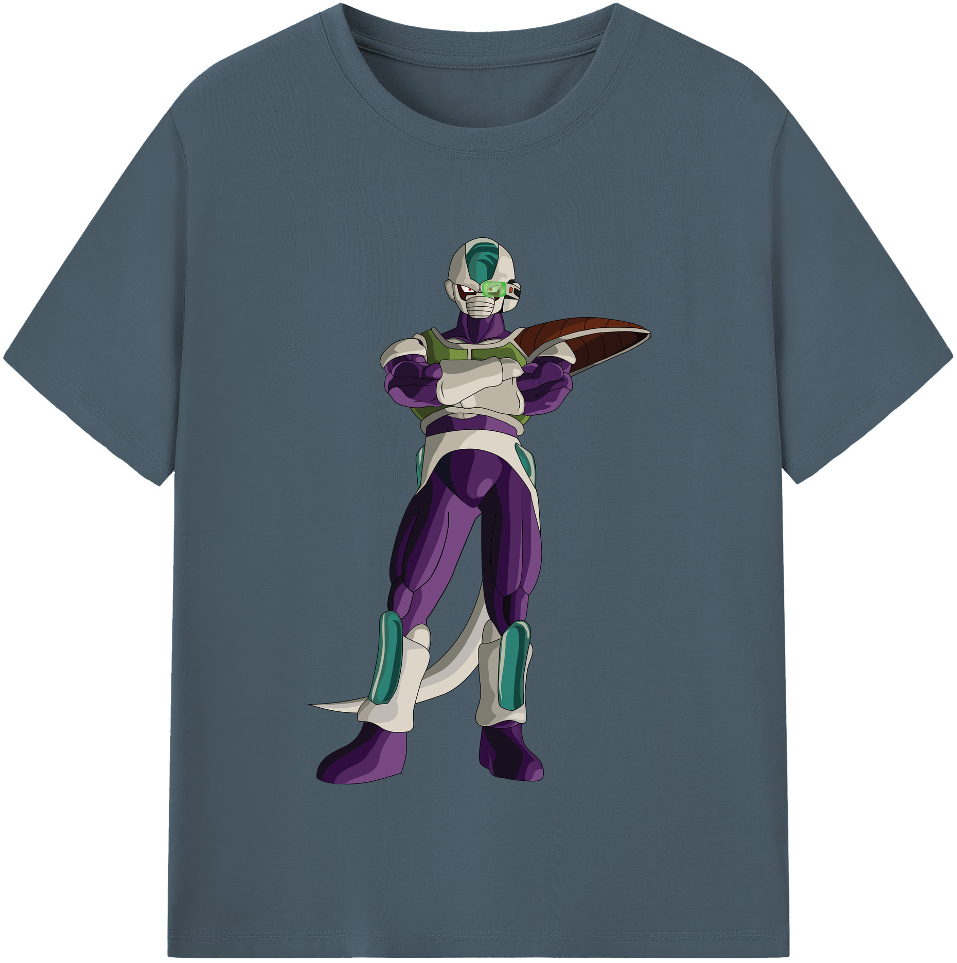 （画像用） ドラゴンボール フリーザ DRAGON BALL Frieza 綿100％半袖Tシャツ（フロントプリント）